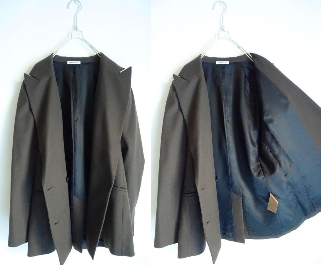 ドゥーズィエムクラス☆EVERYDAY I LIKEダブルジャケット38ブラウン