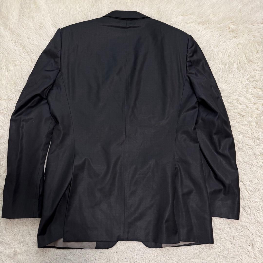 XLサイズ相当 ヒューゴボス　スーツ　セットアップ　光沢　ウール　50サイズ