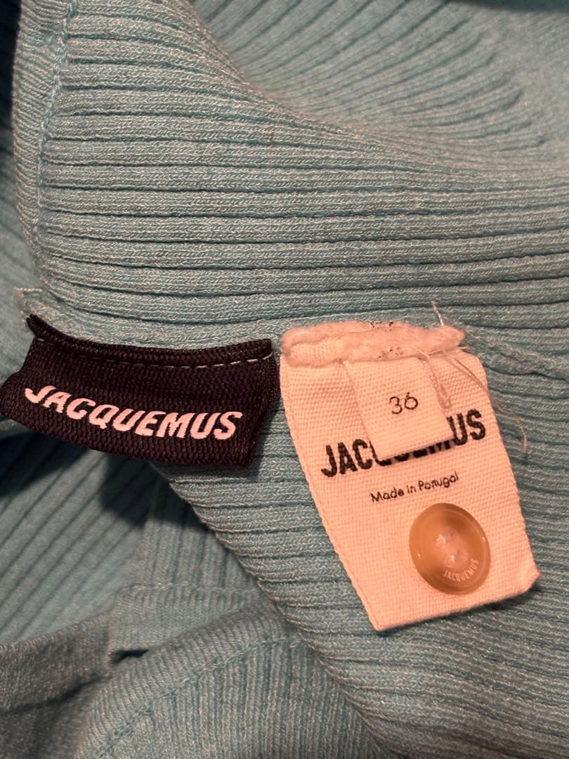 jacquemus ジャックムス　リブニット　カットソー　水色