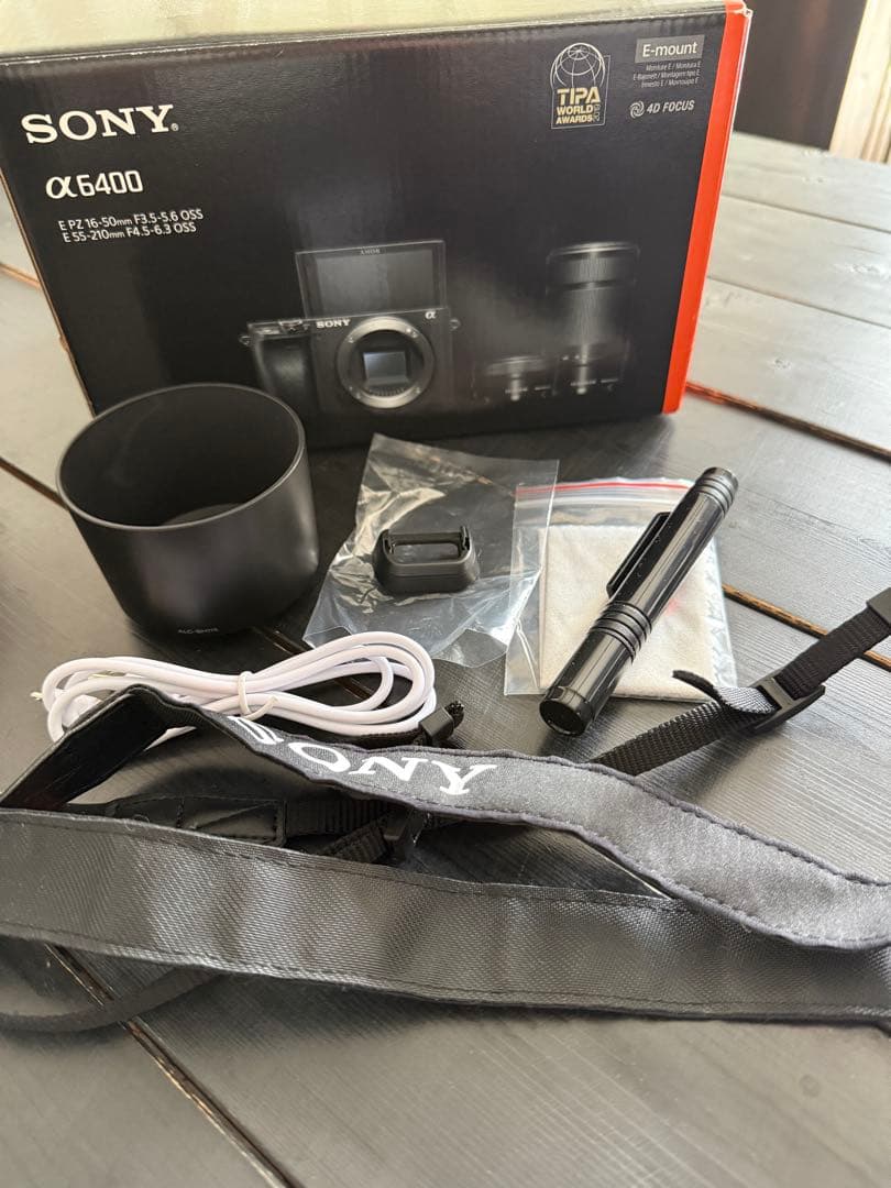 Sony α6400 ミラーレスカメラ レンズ2本セット
