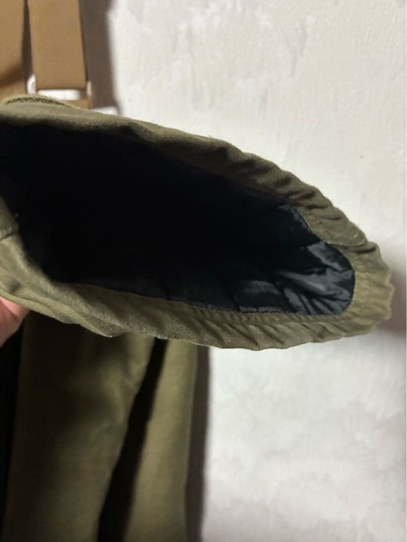 UNCROWD アンクラウド オーバーオール 防寒 秋冬 オリーブ Mサイズ