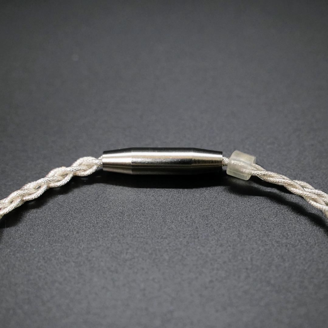 【1点のみ】7N粒子単結晶銅銀メッキ リッツ構造 CIEM 2Pin 3.5mm