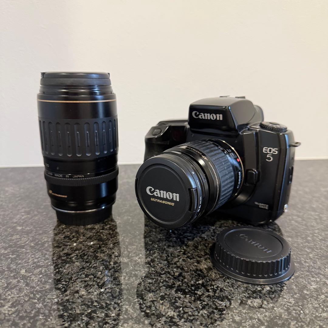 Canon EOS 5 一眼レフカメラ レンズ2本セット