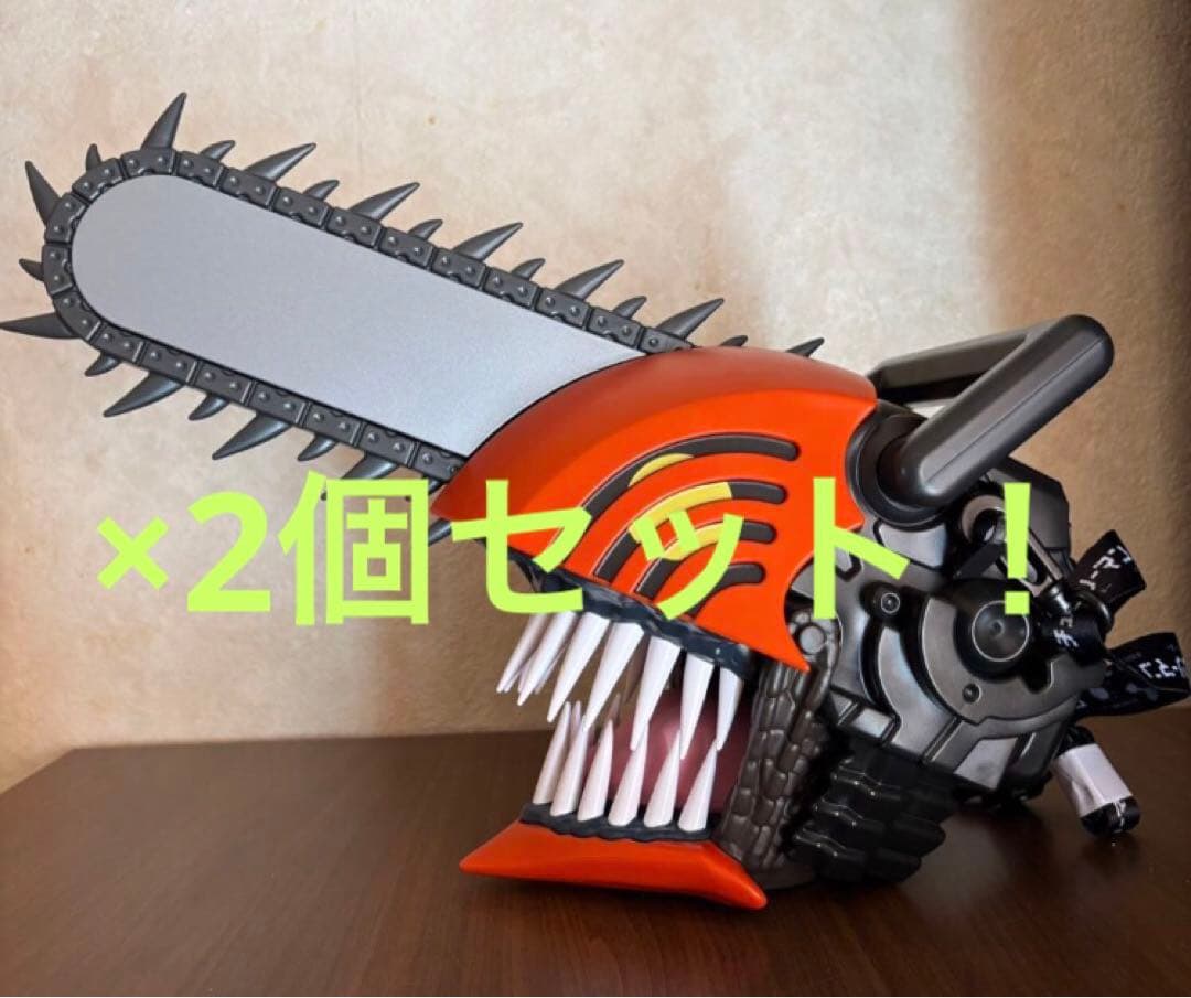 2個　劇場版 チェンソーマン レゼ編 ヘッド型　ポップコーンボックス