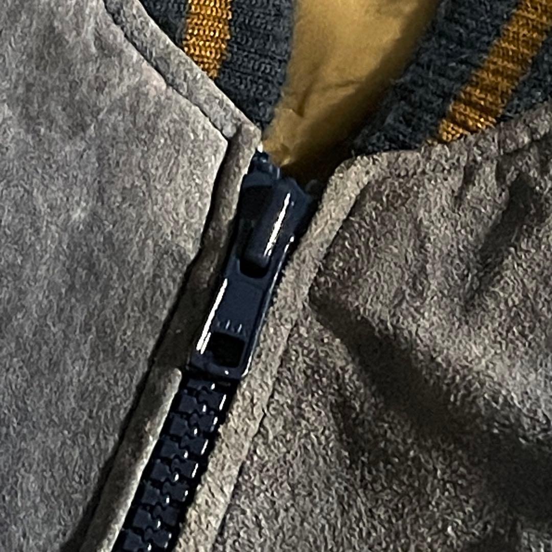 専用G-Ⅲ　NFL　ロサンゼルス・ラムズ　オールレザースタジャン　スウェードXL