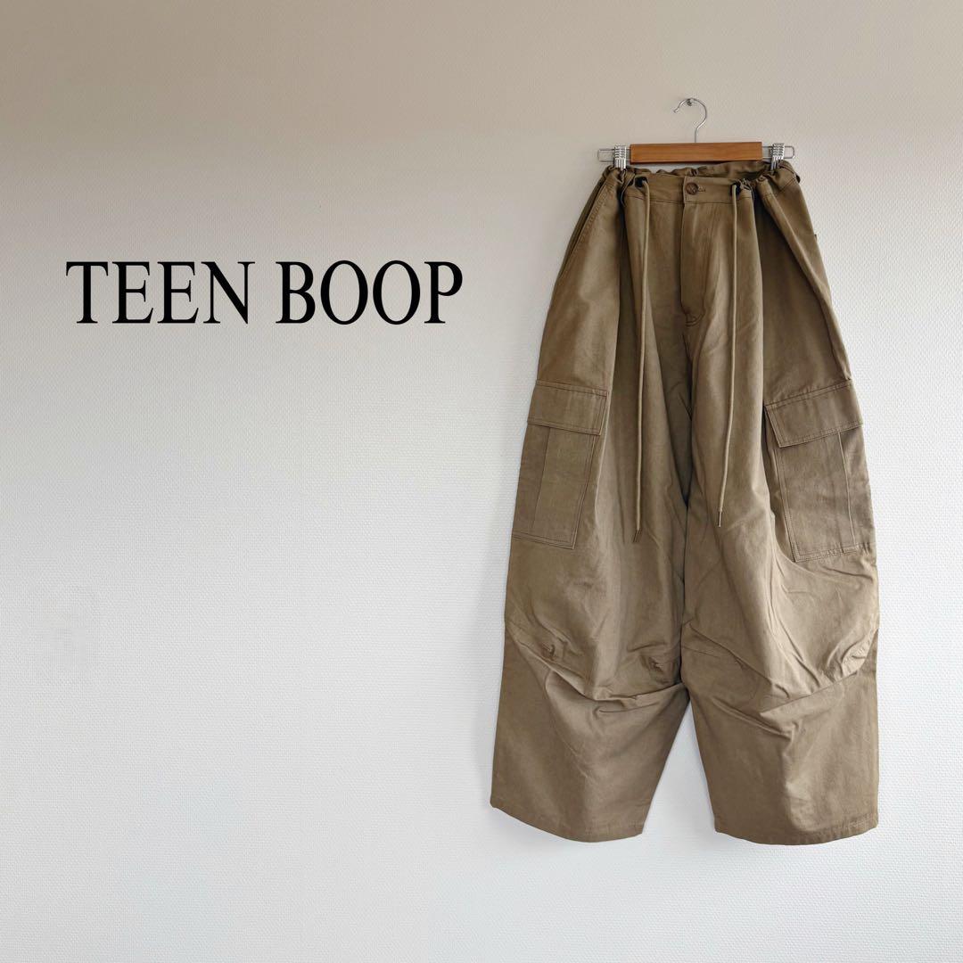ティーンブープ　ルーズミリタリーパンツ　TEEN BOOP ビックカーゴパンツ