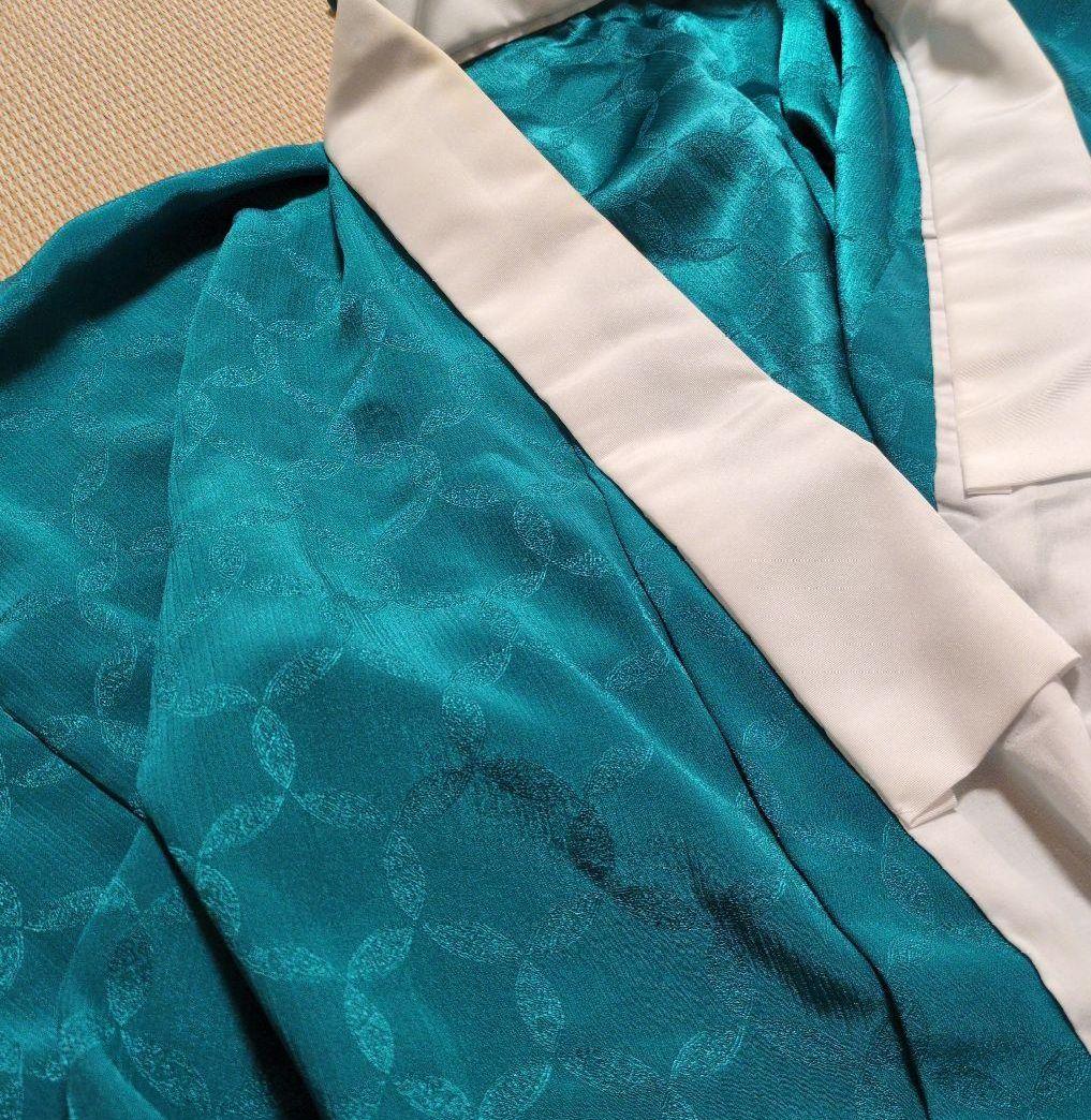 ふりふ　ターコイズ 長襦袢