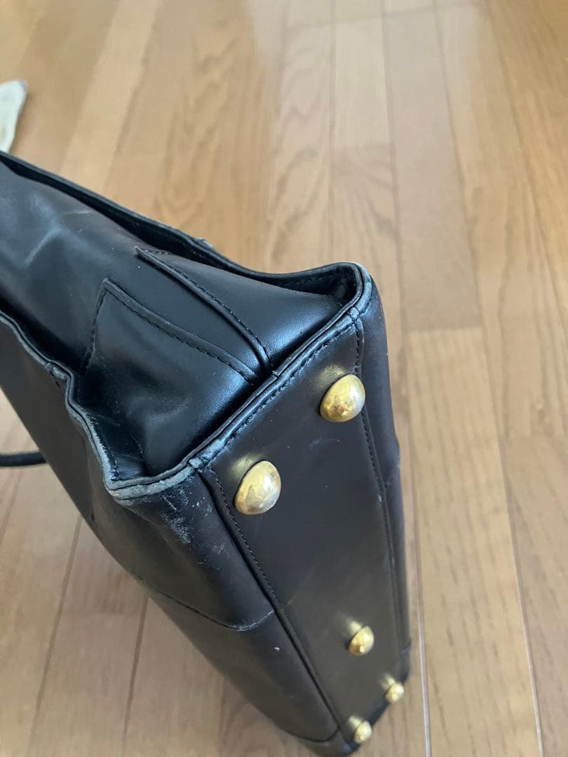 HMF　ヴィヴィアンウエストウッド　レザー ビジネスバッグ　ブラック