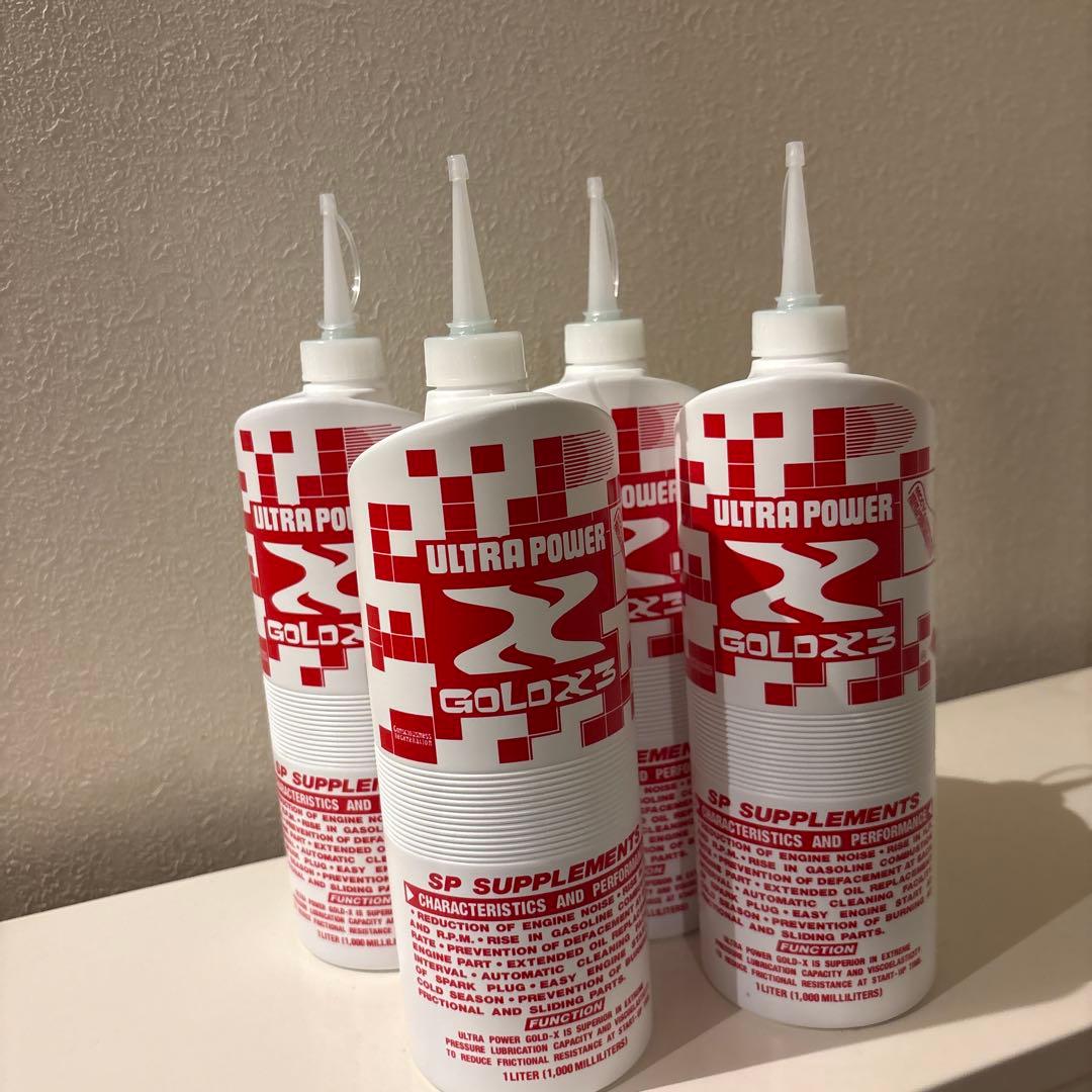 エンジン機能再生剤／ウルトラパワーゴールドＸⅢ ４本