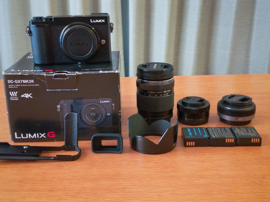【撮影回数3800、レンズ3本】Panasonic DC-GX7MK3 ブラック