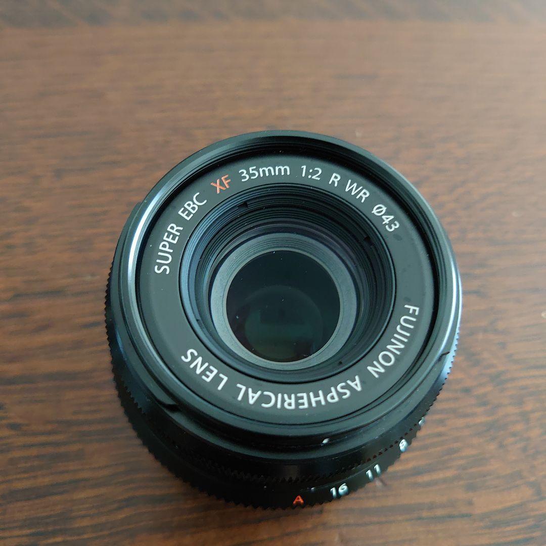 純正レンズフード・フィルター付 FUJIFILM XF35mmF2 R WR