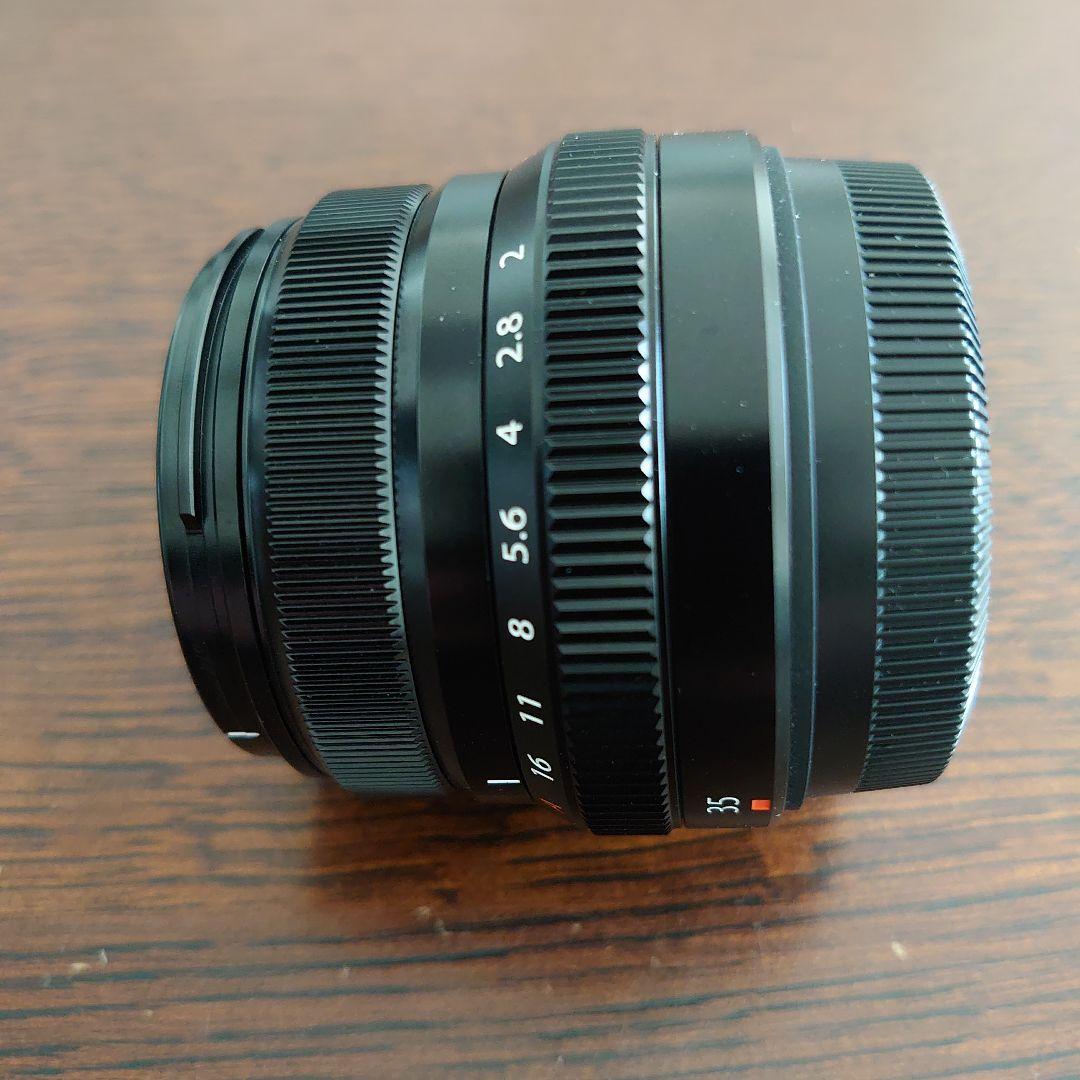 純正レンズフード・フィルター付 FUJIFILM XF35mmF2 R WR