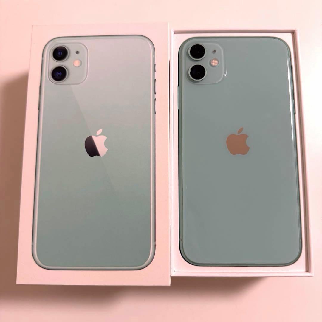 未使用 iPhone 11 128GB グリーン SIMフリー