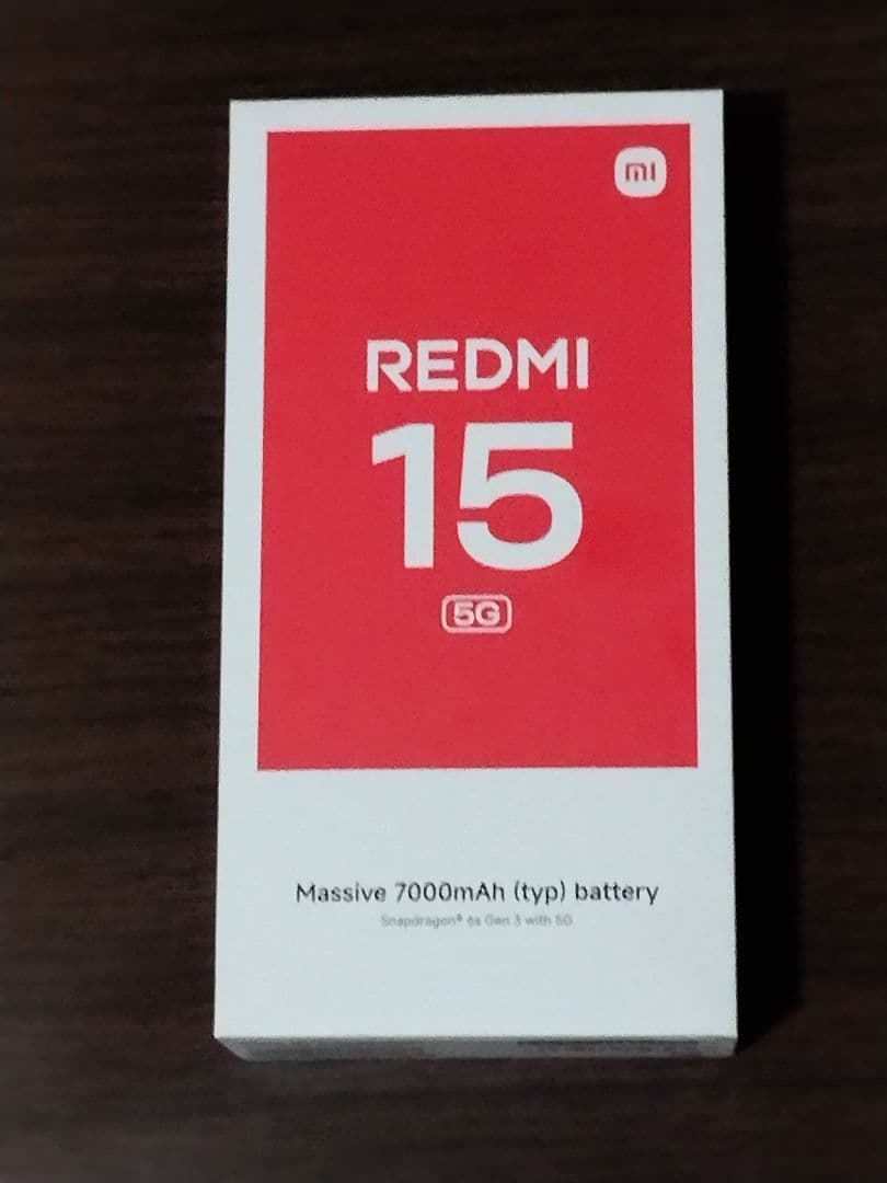スマートフォン本体 Redmi 15 5G Ripple Green 8GB/256GB