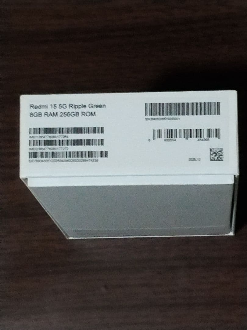 スマートフォン本体 Redmi 15 5G Ripple Green 8GB/256GB