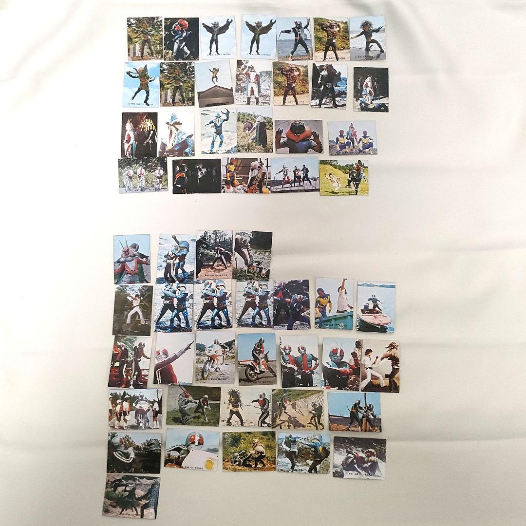 旧カルビー 仮面ライダーカード 毎日放送 NET他27局ネット SR 54枚