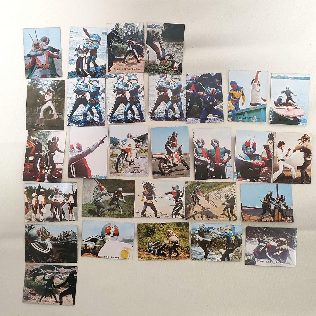 旧カルビー 仮面ライダーカード 毎日放送 NET他27局ネット SR 54枚