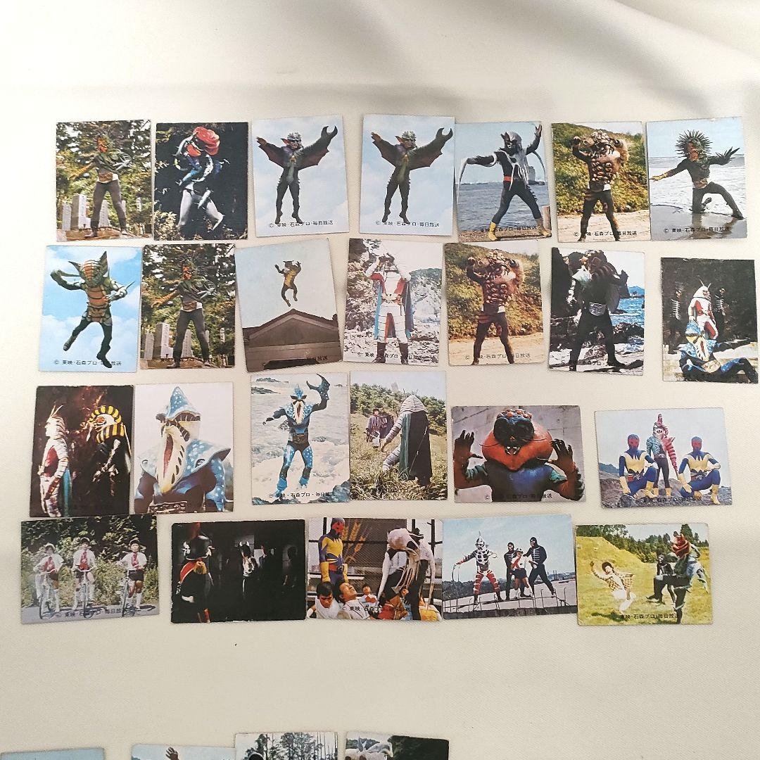 旧カルビー 仮面ライダーカード 毎日放送 NET他27局ネット SR 54枚