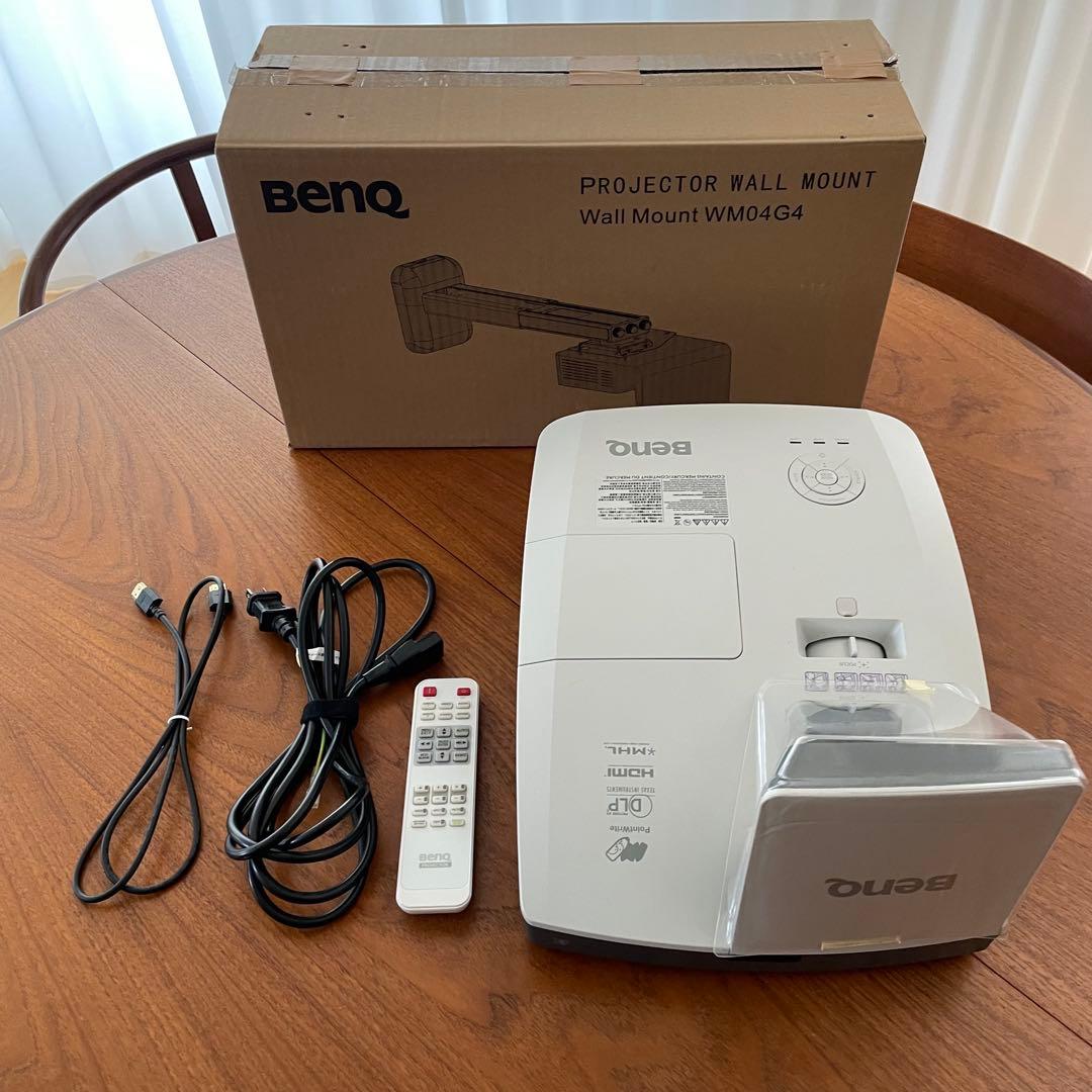 BenQ MH856UST 3500lm 超短焦点プロジェクター 壁付けキット付