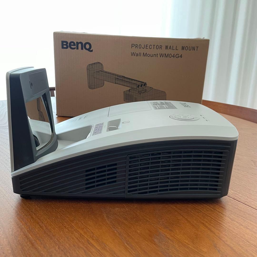 BenQ MH856UST 3500lm 超短焦点プロジェクター 壁付けキット付