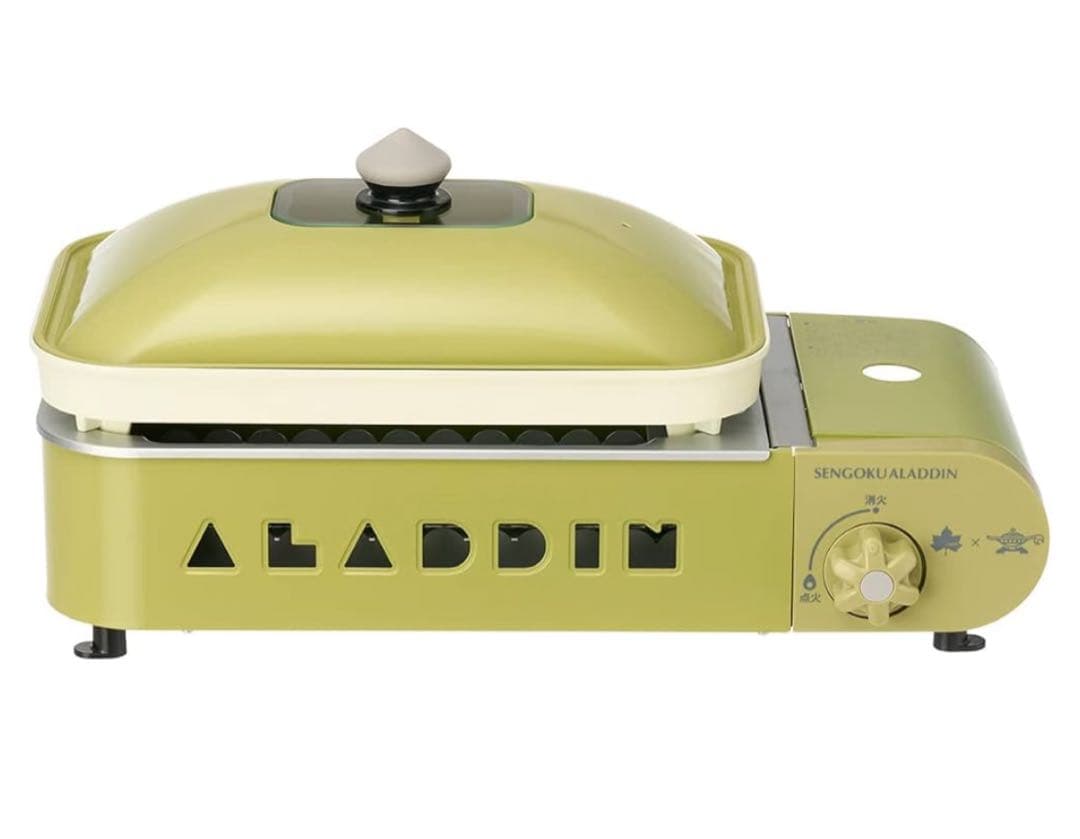 ロゴス ロゴス アラジン ポータブル ガス ホットプレート プチパン-BC