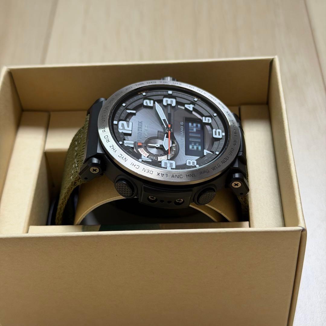 【新品未使用】プロトレック　prw-6600yb-3jf 電波ソーラー