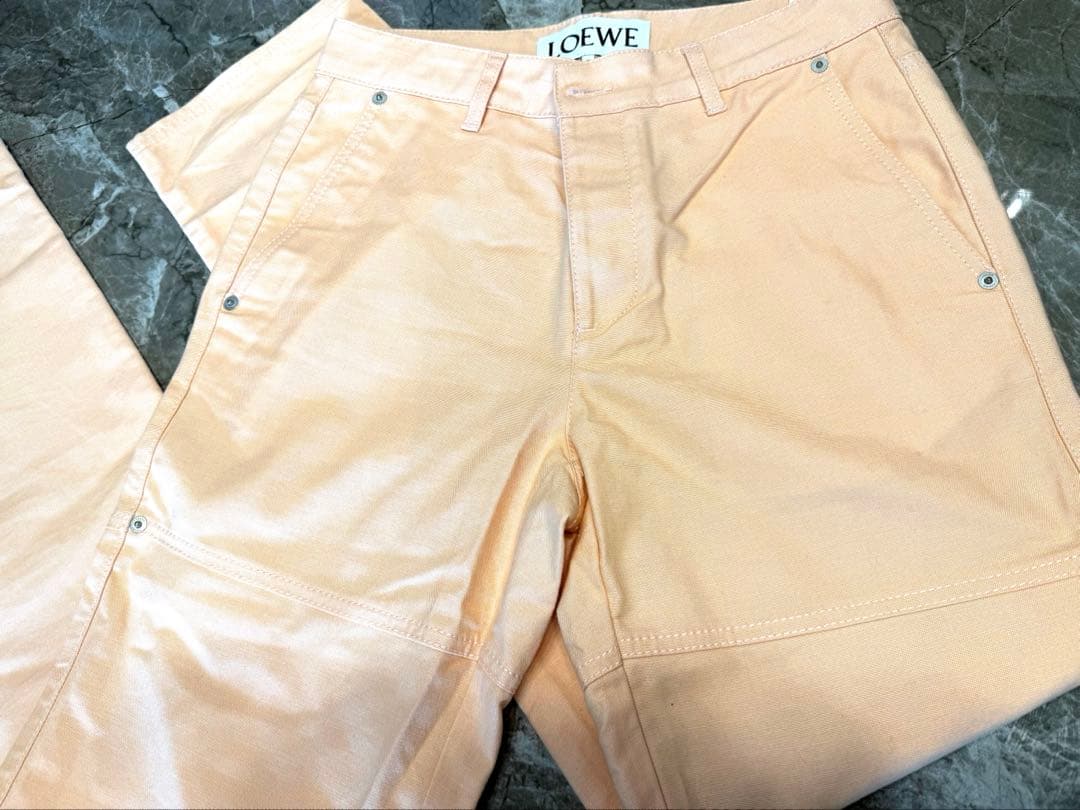 ロエベ ジーンズ ★ラ・パルム ボーイフレンド ジーンズ★デニム★ピンク★