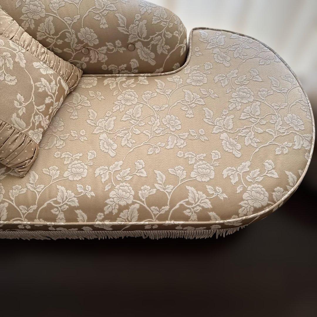 【出品8/20迄☆】姫系　ソファ　ヘアルーム クッション3個付