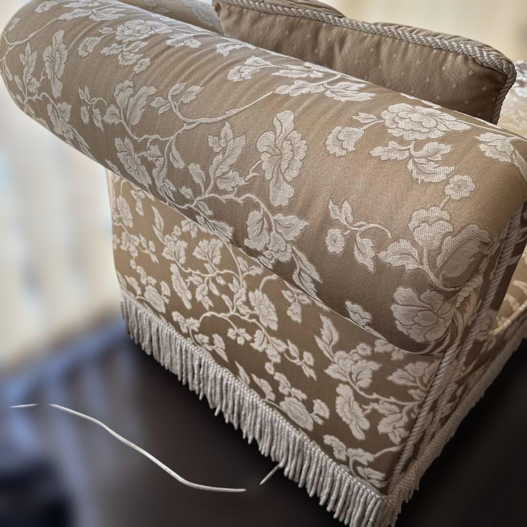 【出品8/20迄☆】姫系　ソファ　ヘアルーム クッション3個付