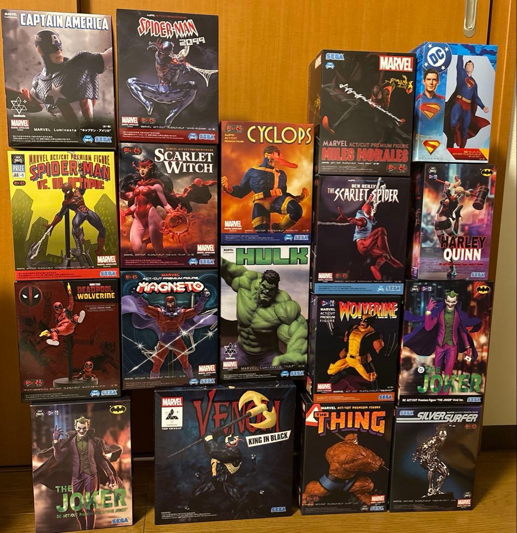 MARVEL DC フィギュア　マーベル　まとめ売り