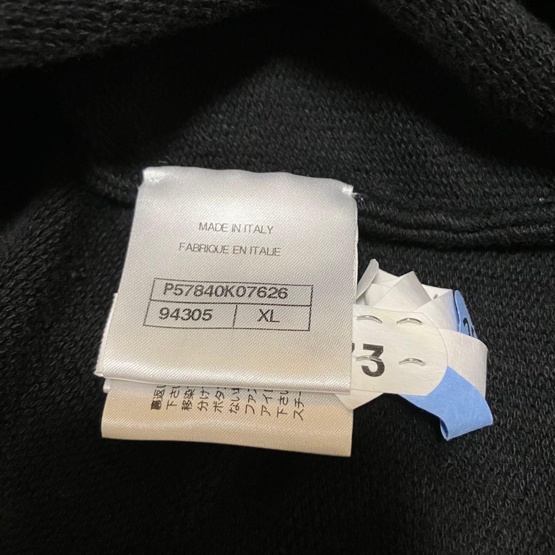 シャネル CHANEL スウェット Tシャツ ブラック ゴールド XL サイズ