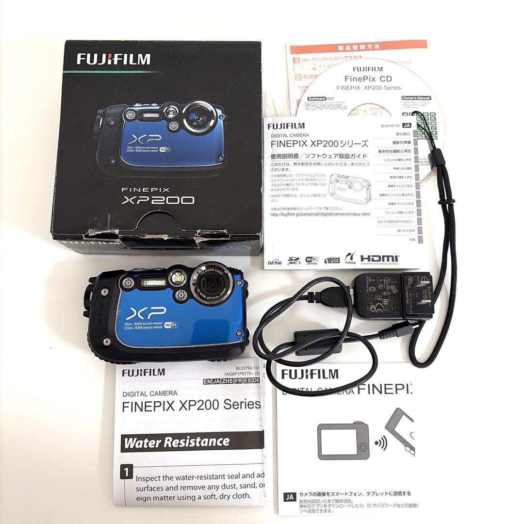 FUJIFILM FinePix XP200 中古品 デジタルカメラ