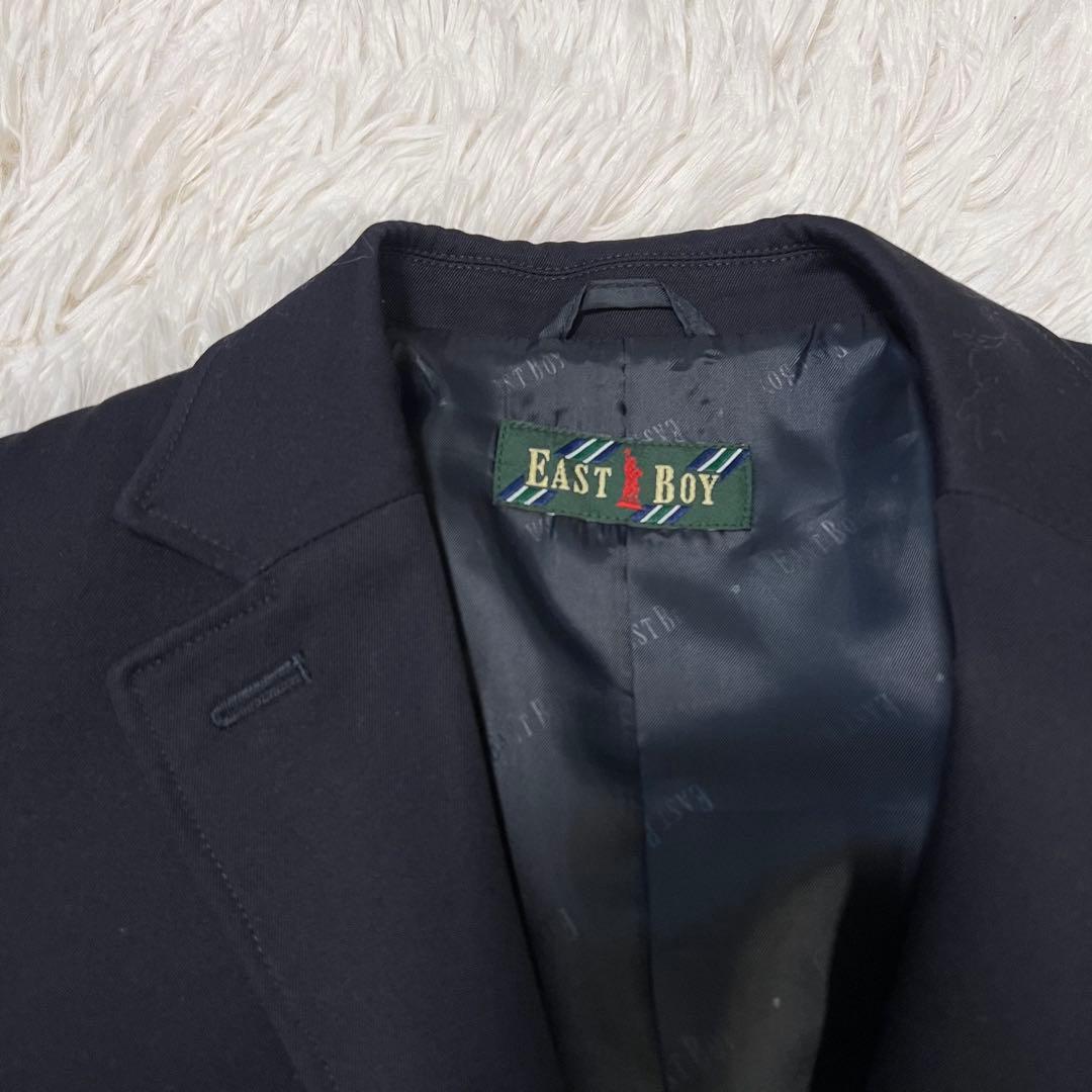 【美品】EAST BOY ブレザー　テーラードジャケット ネイビー　9号