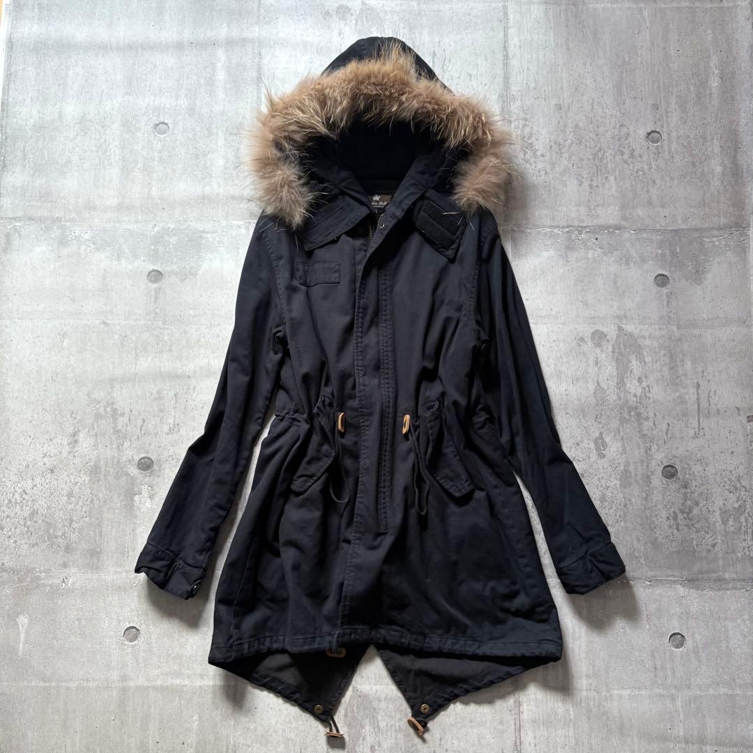 00s TYPE M-51 military far coat y2k goa系