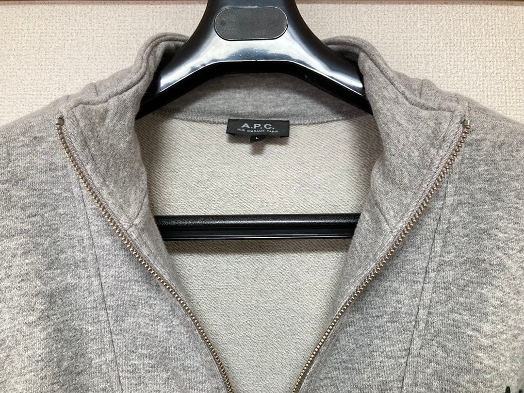 FREAK'S STORE別注 A.P.C. ハーフジップスウェット