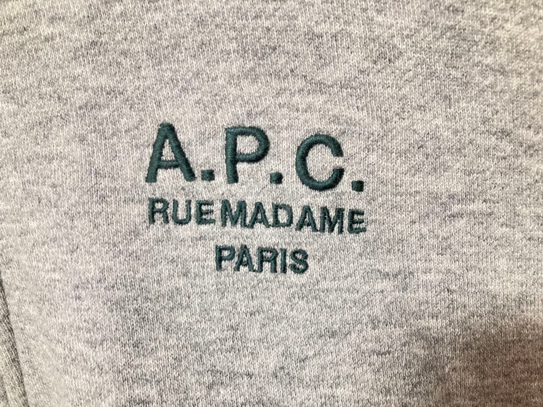 FREAK'S STORE別注 A.P.C. ハーフジップスウェット