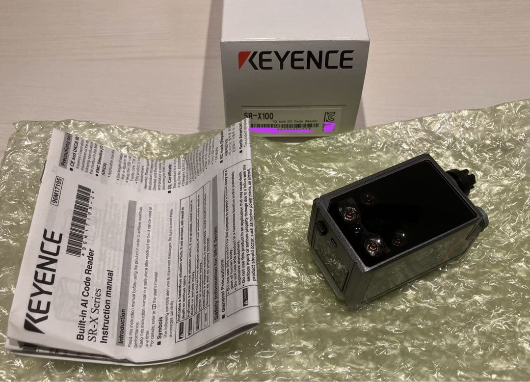 キーエンス SR-X100 高性能小型コードリーダ KEYENCE 2024年製