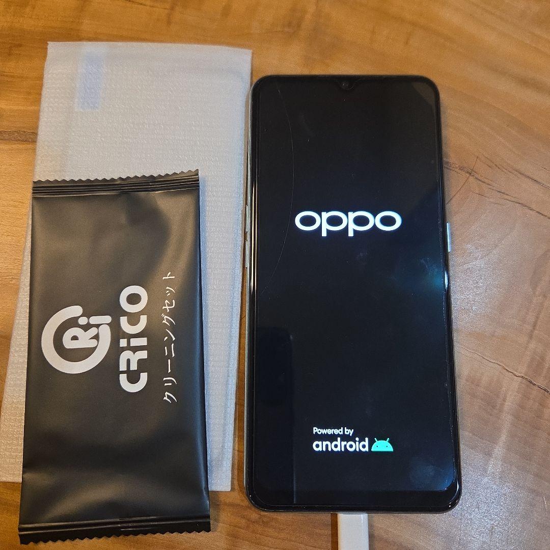 スマートフォン，OPPO　Reno３A　SIMフリー　カバー付き