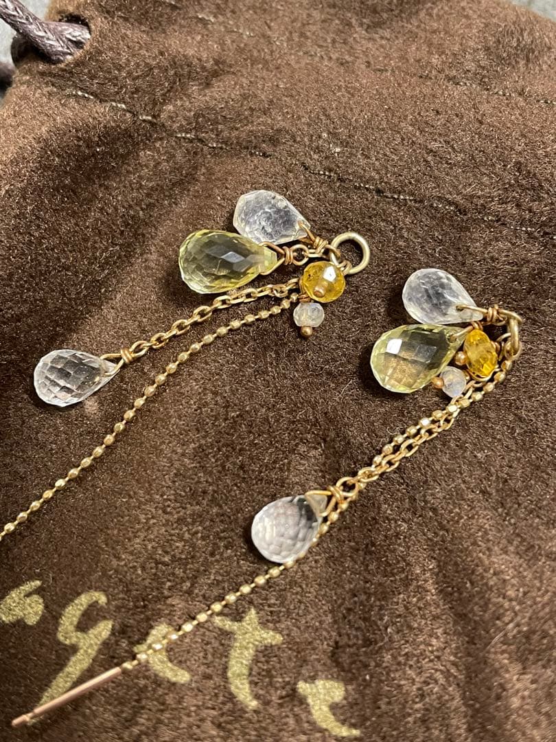 agete K10 アメリカンピアスチャーム