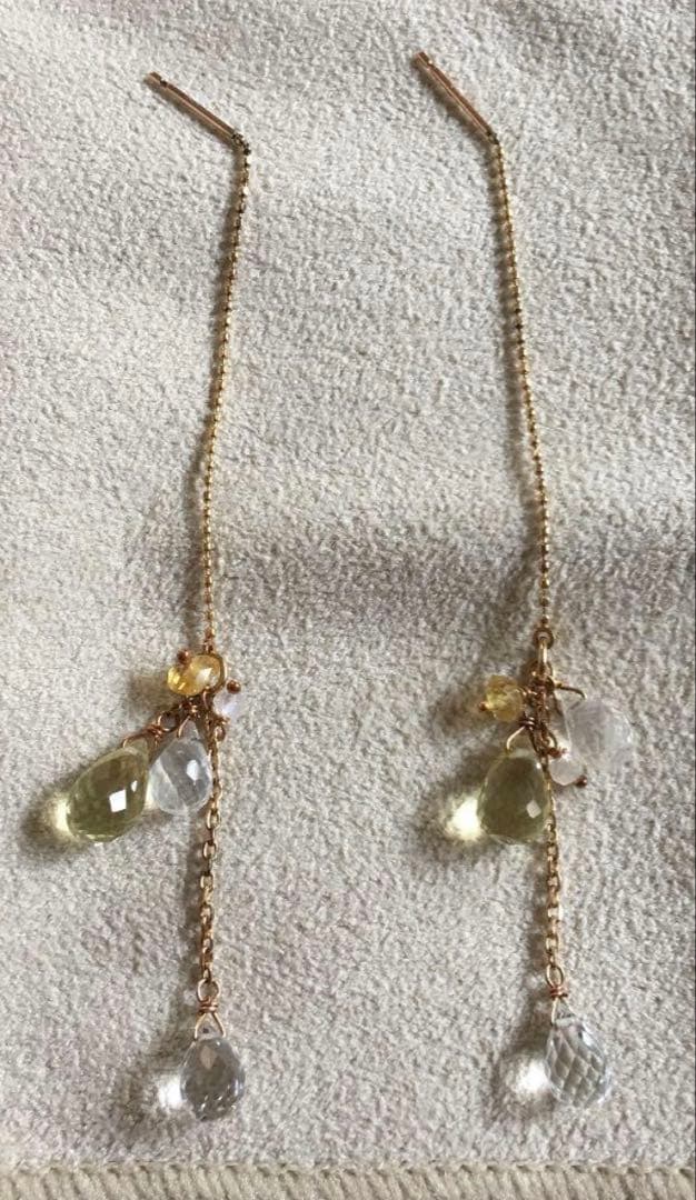 agete K10 アメリカンピアスチャーム