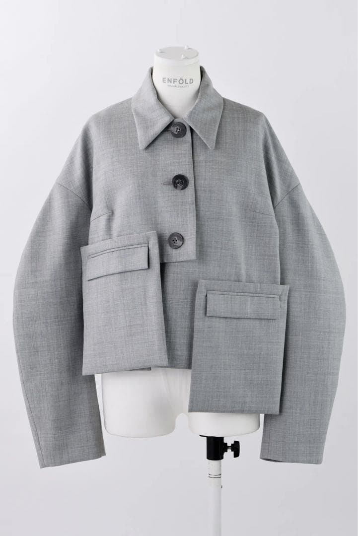 【新品未使用】ENFOLDショートジャケット