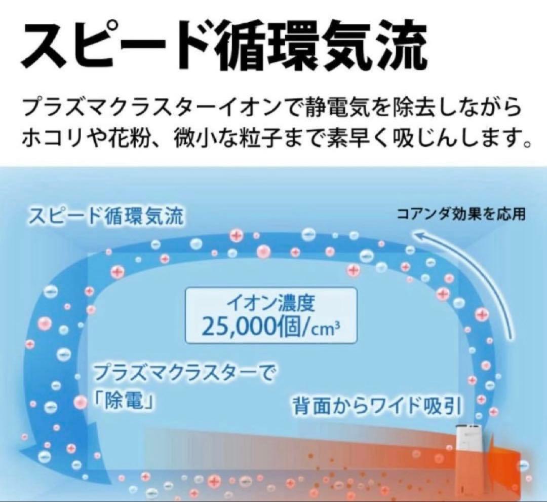 シャープ 加湿空気清浄機 KI-RS40-W ♡
