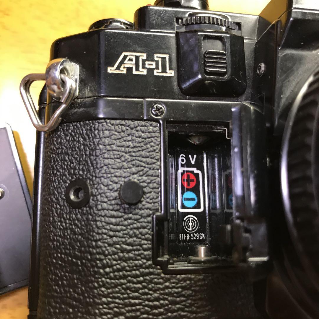 6015　動作ジャンク Canon A-1 ＋　POWER WINDER A