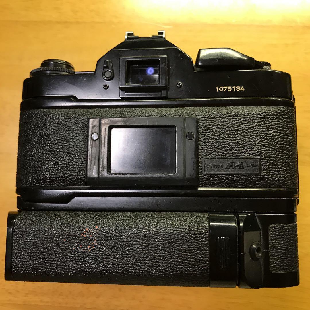 6015　動作ジャンク Canon A-1 ＋　POWER WINDER A