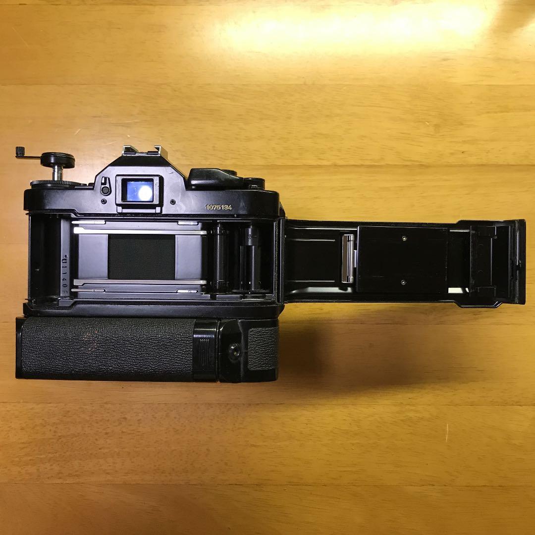 6015　動作ジャンク Canon A-1 ＋　POWER WINDER A