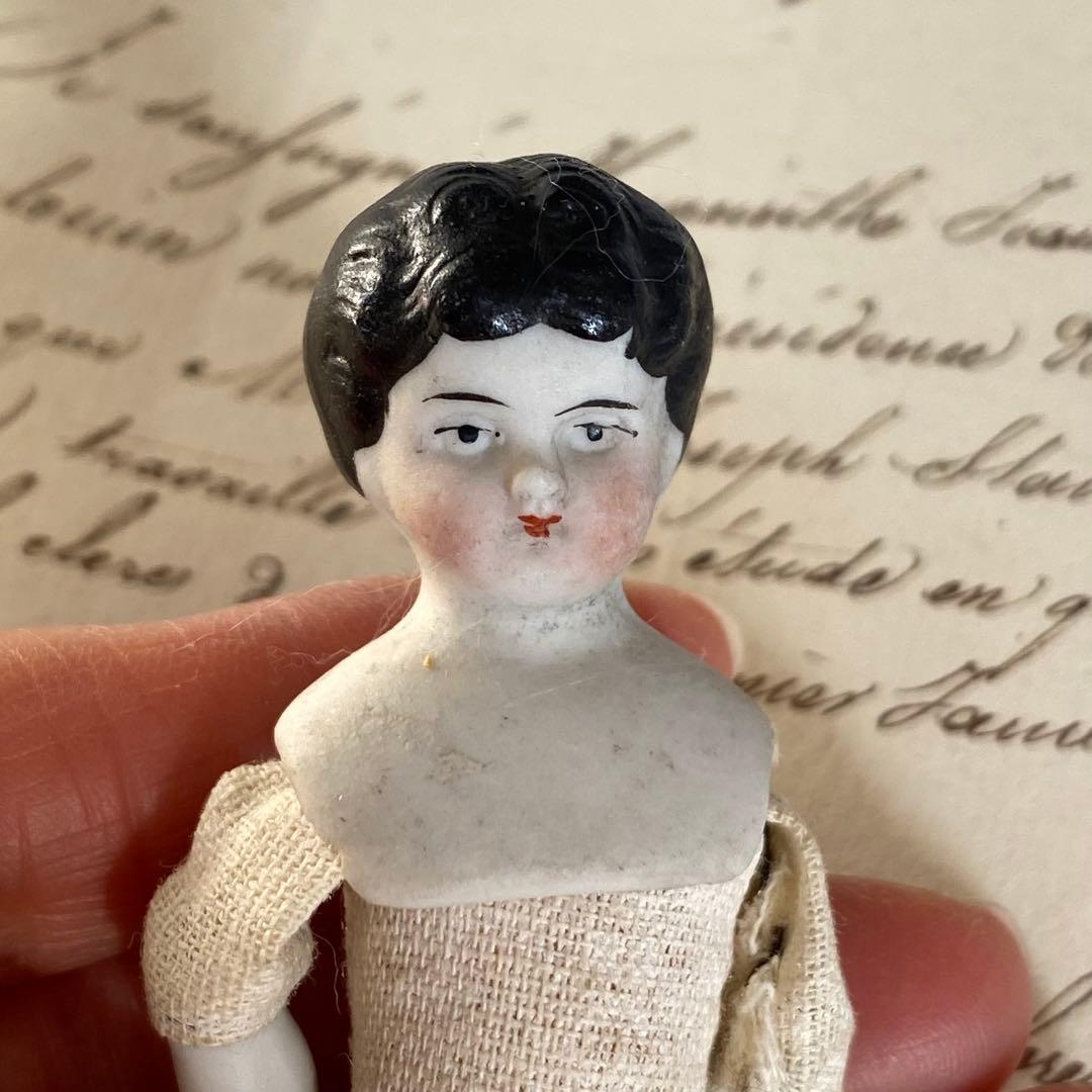 ドイツアンティーク チャイナヘッドドール 11cm