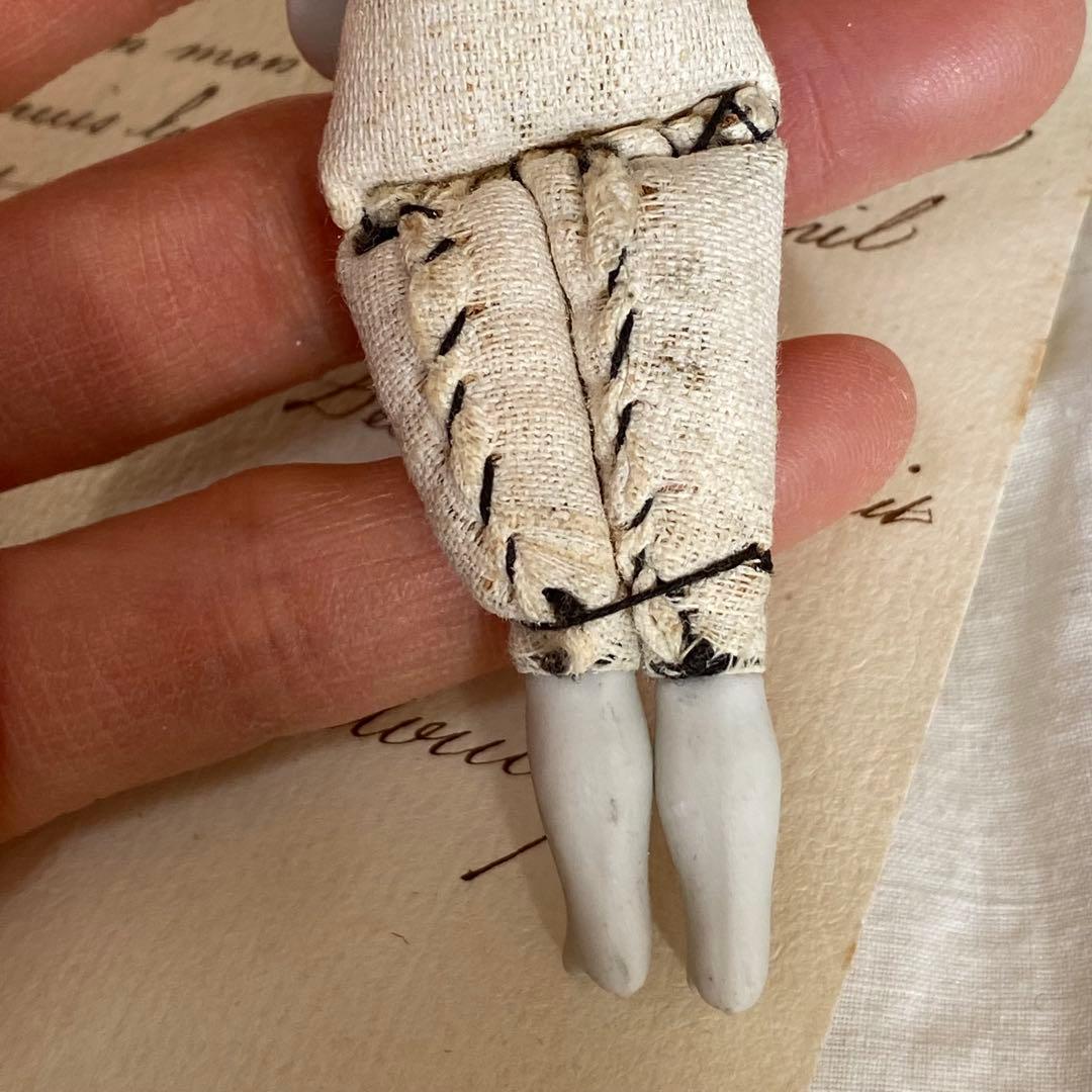 ドイツアンティーク チャイナヘッドドール 11cm