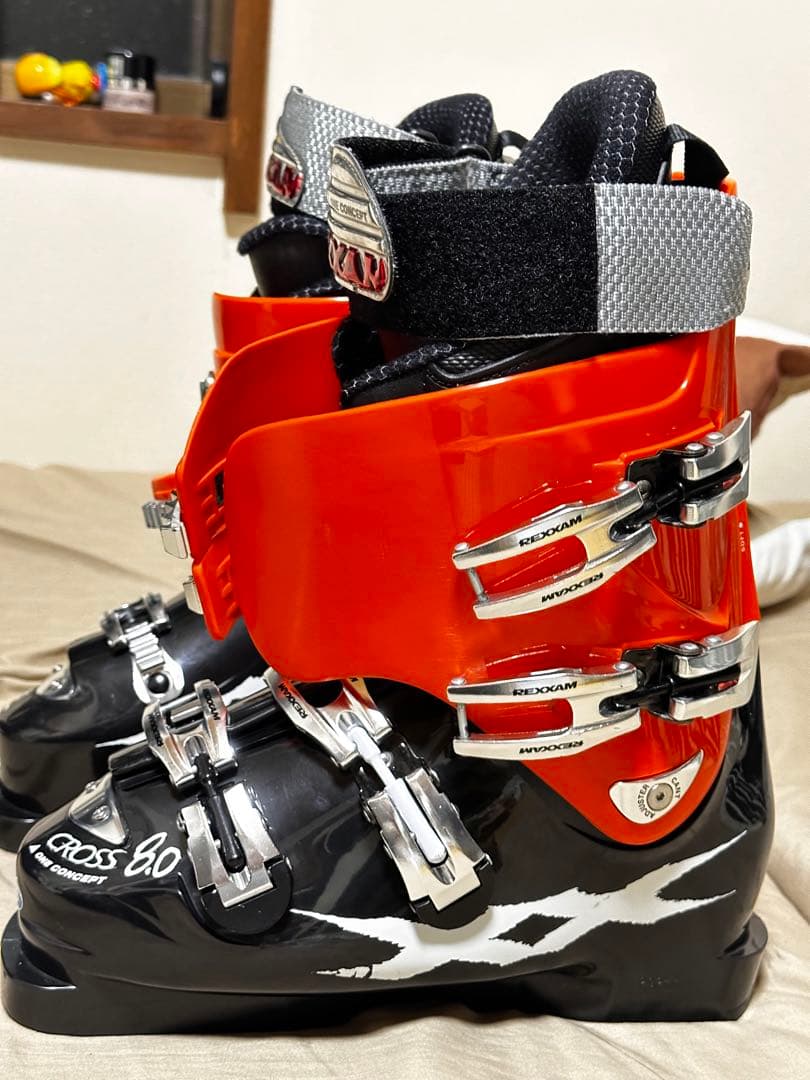 REXXAM スキーブーツ　CROSS8.0 スキーブーツ25㎝モーグルXX