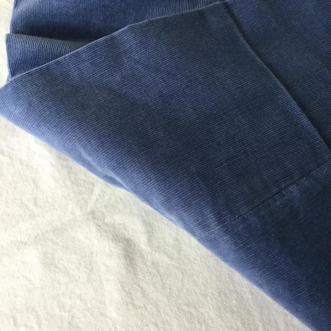 mana　未使用 秋冬 エディフィス コーデュロイパンツ　ブルー S