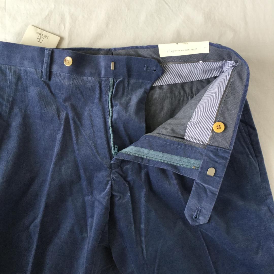 mana　未使用 秋冬 エディフィス コーデュロイパンツ　ブルー S